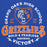 Close-up view of Grand Oaks High School Grizzlies Royal Blue Premium Unisex Hoodie 206