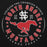 Close-up view of North Shore High School Mustangs Black Premium Unisex Hoodie 214