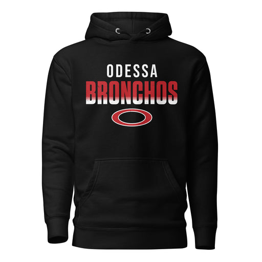 Odessa High School Bronchos Black Premium Unisex Hoodie 024