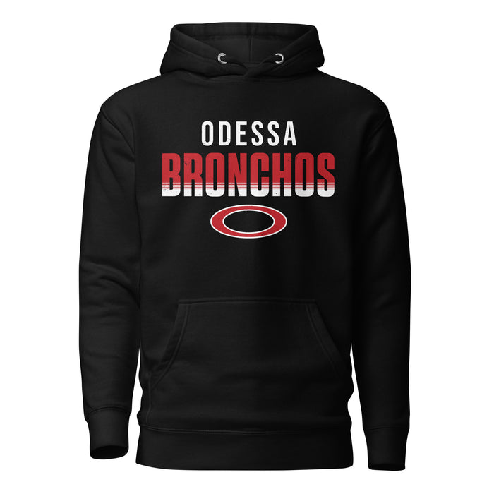 Odessa High School Bronchos Black Premium Unisex Hoodie 024