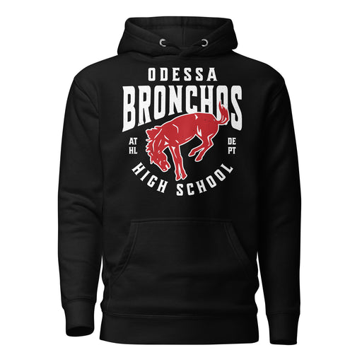 Odessa High School Bronchos Black Premium Unisex Hoodie 213