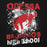 Close-up view of Odessa High School Bronchos Black Premium Unisex Hoodie 205