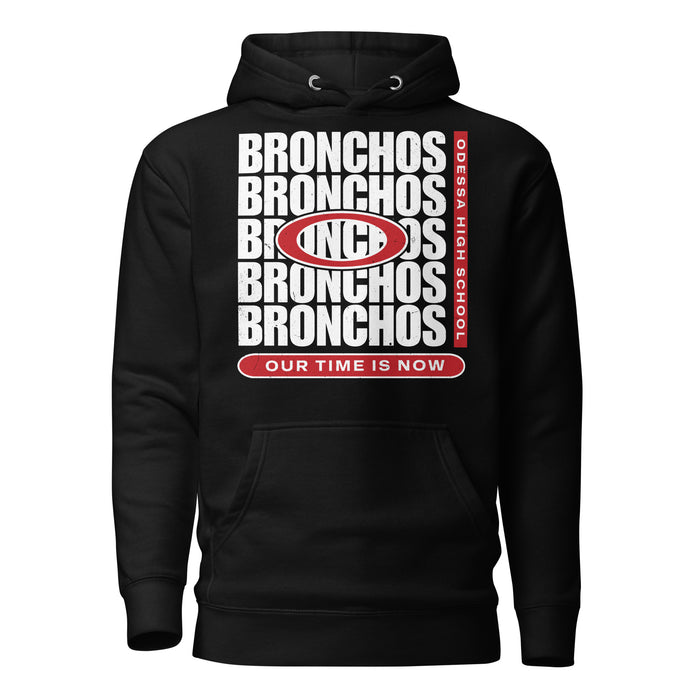 Odessa High School Bronchos Black Premium Unisex Hoodie 235