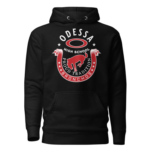Odessa High School Bronchos Black Premium Unisex Hoodie 229