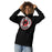 Woman wearing Odessa High School Bronchos Black Premium Unisex Hoodie 220