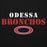 Close-up view of Odessa High School Bronchos Black Premium Unisex Hoodie 017