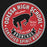 Close-up view of Odessa High School Bronchos Black Premium Unisex Hoodie 215