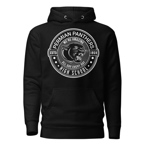 Permian High School Panthers Black Premium Unisex Hoodie 224
