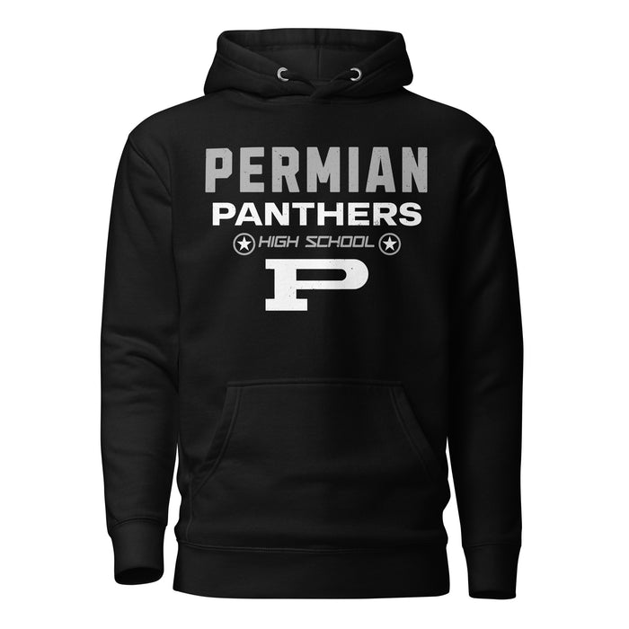 Permian High School Panthers Black Premium Unisex Hoodie 003