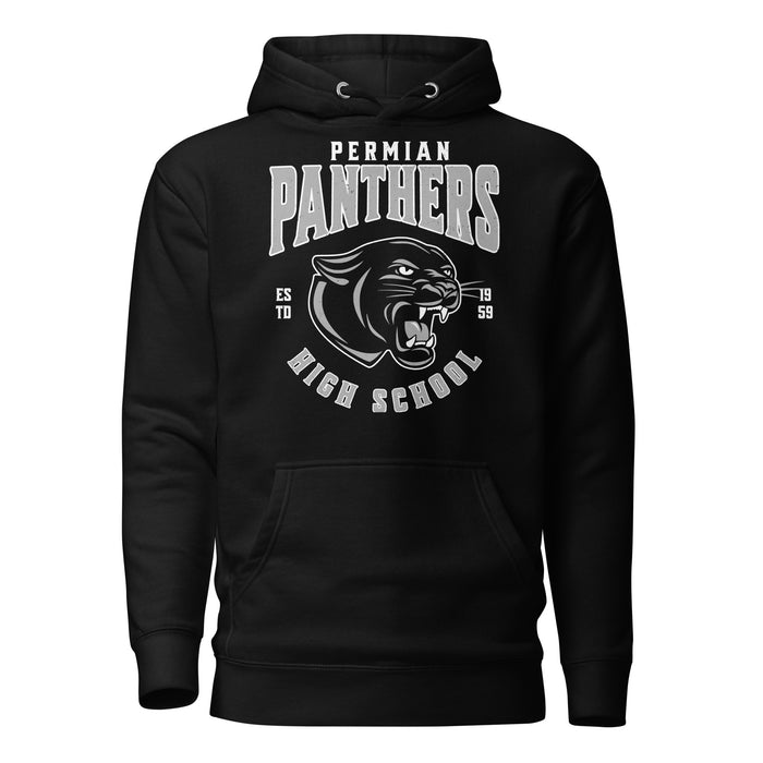 Permian High School Panthers Black Premium Unisex Hoodie 213