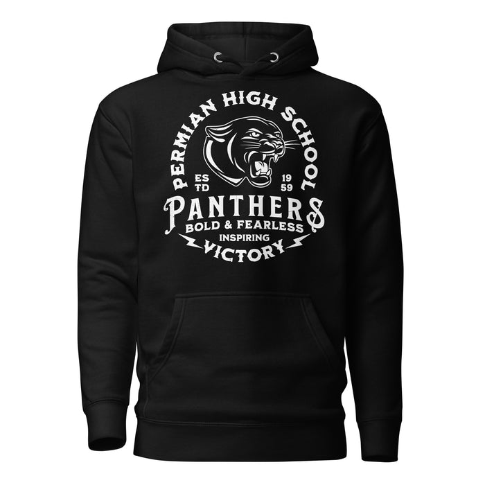 Permian High School Panthers Black Premium Unisex Hoodie 206