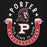 Logo with a Spartan helmet, red and white colors, and text on a black background - premium hoodie design 229