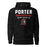 Porter High School Spartans Black Premium Unisex Hoodie 003