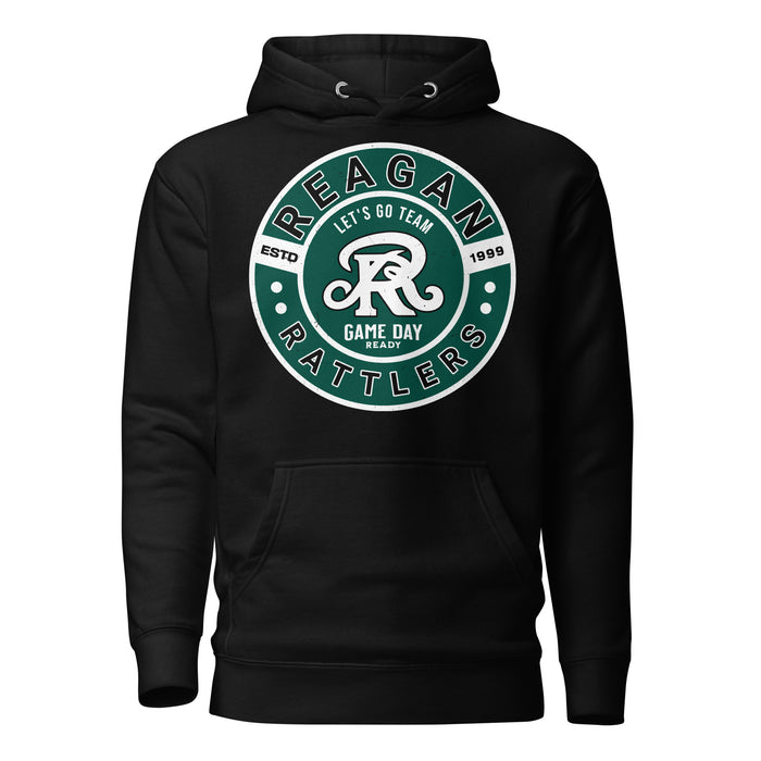 Reagan High School Rattlers Black Premium Unisex Hoodie 239
