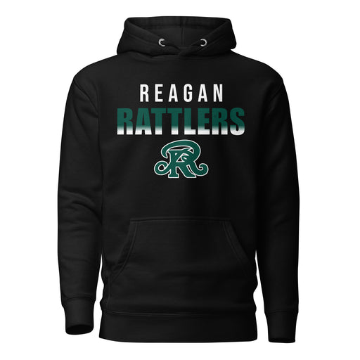 Reagan High School Rattlers Black Premium Unisex Hoodie 024