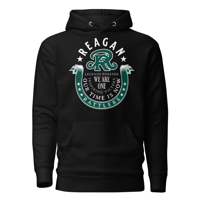 Reagan High School Rattlers Black Premium Unisex Hoodie 229