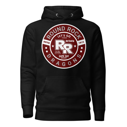 Round Rock High School Dragons Black Premium Unisex Hoodie 239