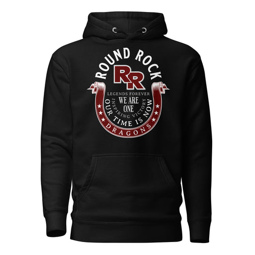 Round Rock High School Dragons Black Premium Unisex Hoodie 229
