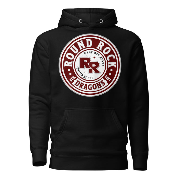 Round Rock High School Dragons Black Premium Unisex Hoodie 220