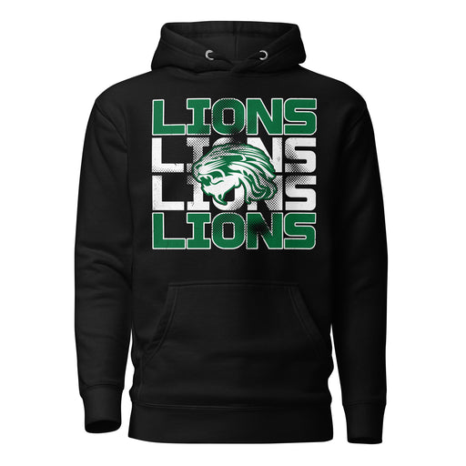 Spring High School Lions Black Premium Unisex Hoodie 233