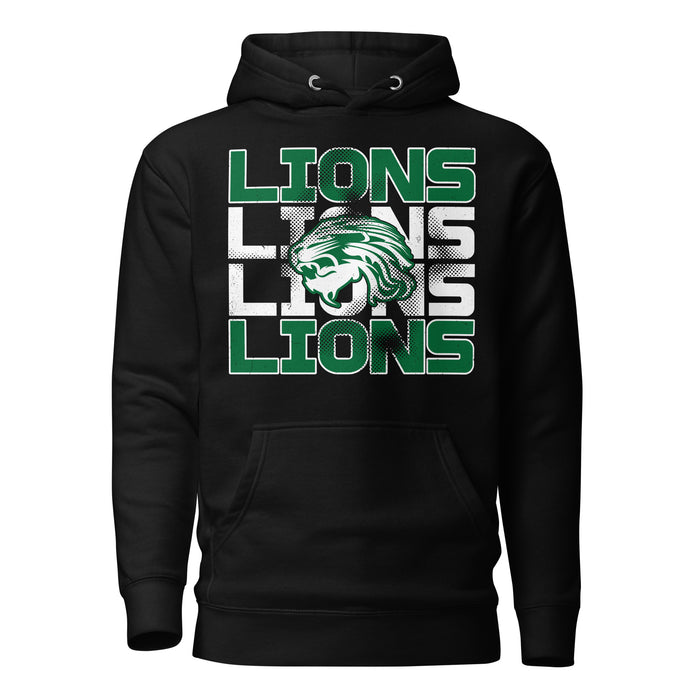 Spring High School Lions Black Premium Unisex Hoodie 233