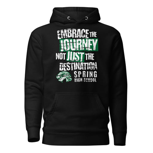 Spring High School Lions Black Premium Unisex Hoodie 232