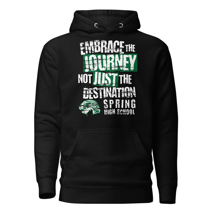 Spring High School Lions Black Premium Unisex Hoodie 232