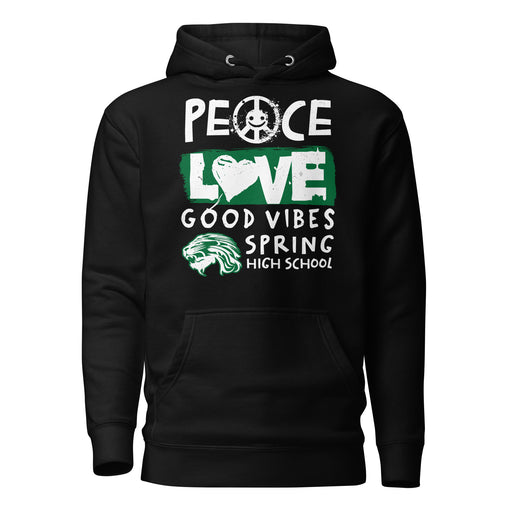 Spring High School Lions Black Premium Unisex Hoodie 240