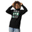 Woman wearing Spring High School Lions Black Premium Unisex Hoodie 240