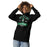 Woman wearing Spring High School Lions Black Premium Unisex Hoodie 221