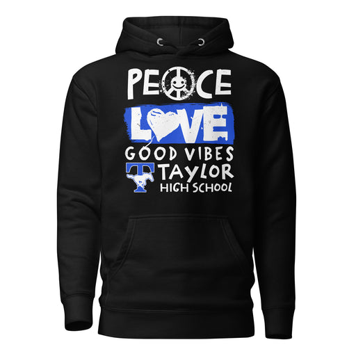 Taylor High School Mustangs Black Premium Unisex Hoodie 240