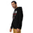 Man wearing Porter High School Spartans Black Premium Unisex Hoodie 003