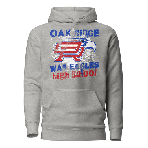 Oak Ridge High School War Eagles Grey Premium Unisex Hoodie 205