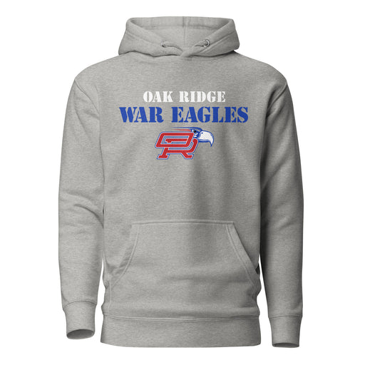 Oak Ridge High School War Eagles Grey Premium Unisex Hoodie 017
