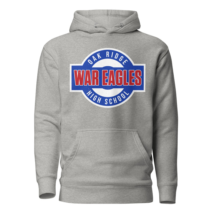Oak Ridge High School War Eagles Grey Premium Unisex Hoodie 011