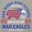 Close-up view of Oak Ridge High School War Eagles Grey Premium Unisex Hoodie 208