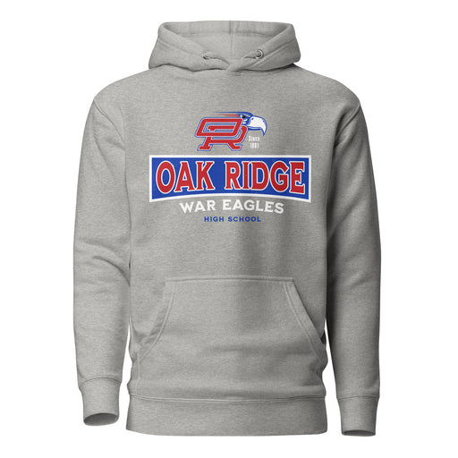 Oak Ridge High School War Eagles Grey Premium Unisex Hoodie 202