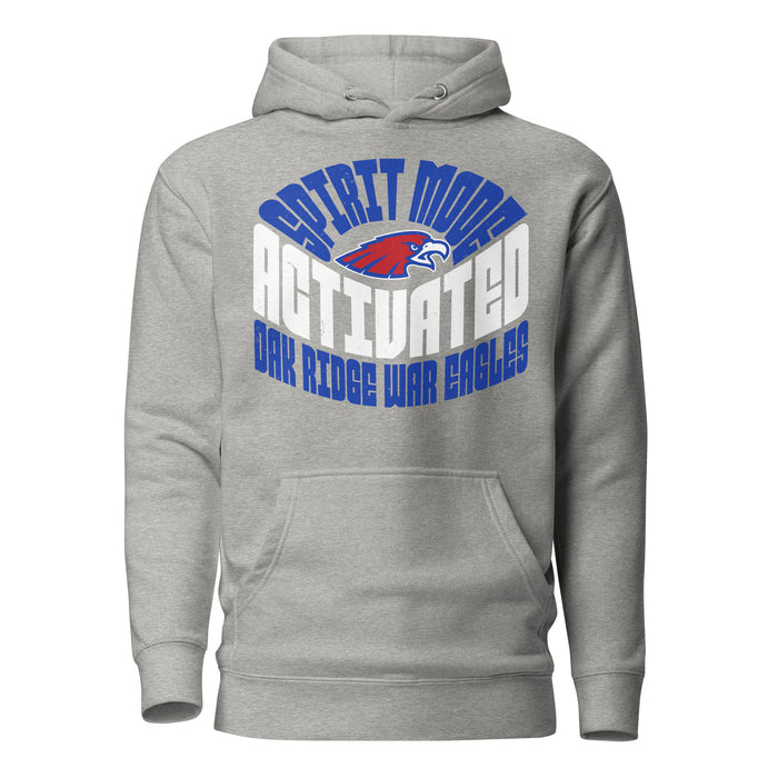 Oak Ridge High School War Eagles Grey Premium Unisex Hoodie 242