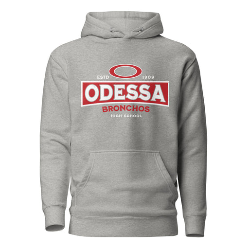 Odessa High School Bronchos Grey Premium Unisex Hoodie 202