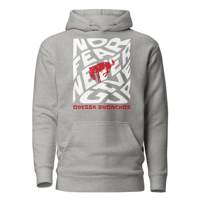 Odessa High School Bronchos Grey Premium Unisex Hoodie 236