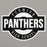 Permian Panthers High School logo on a gray background - premium hoodie design 011