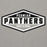 Permian Panthers High School logo on a gray background - premium hoodies design 009