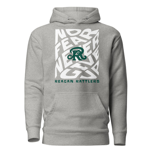 Reagan High School Rattlers Grey Premium Unisex Hoodie 236
