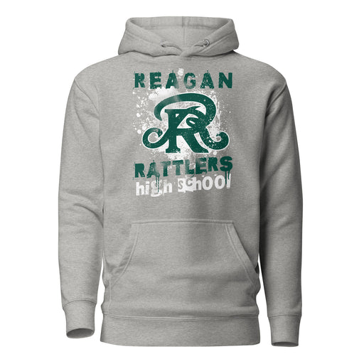 Reagan High School Rattlers Grey Premium Unisex Hoodie 205