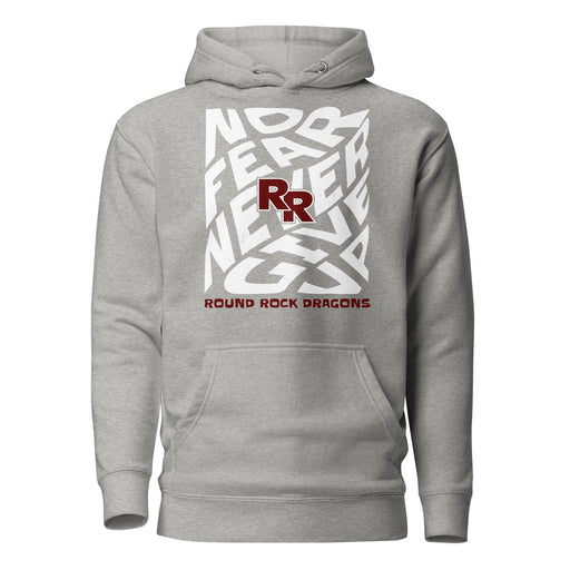 Round Rock High School Dragons Grey Premium Unisex Hoodie 236