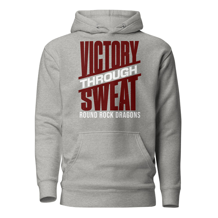 Round Rock High School Dragons Grey Premium Unisex Hoodie 241