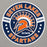 Close-up view of Seven Lakes High School Spartans Grey Premium Unisex Hoodie 239