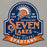 Close-up view of Seven Lakes High School Spartans Grey Premium Unisex Hoodie 219