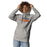 Woman wearing Seven Lakes High School Spartans Grey Premium Unisex Hoodie 200