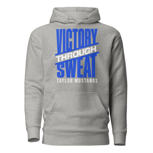 Taylor High School Mustangs Grey Premium Unisex Hoodie 241